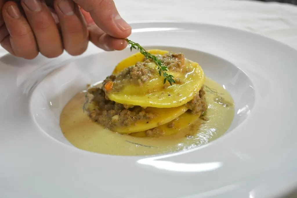 컨트리하우스 Alloggi E Trattoria Agli Alberoni Brussa 이탈리아